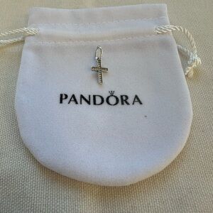 Pandora Sparkling Cross Dangle Charm *NEW*